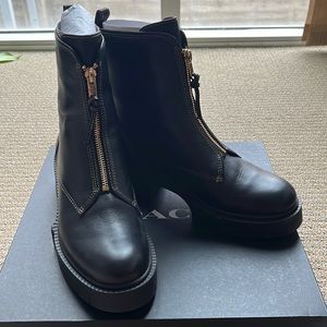 Coach Liza Leather Boot